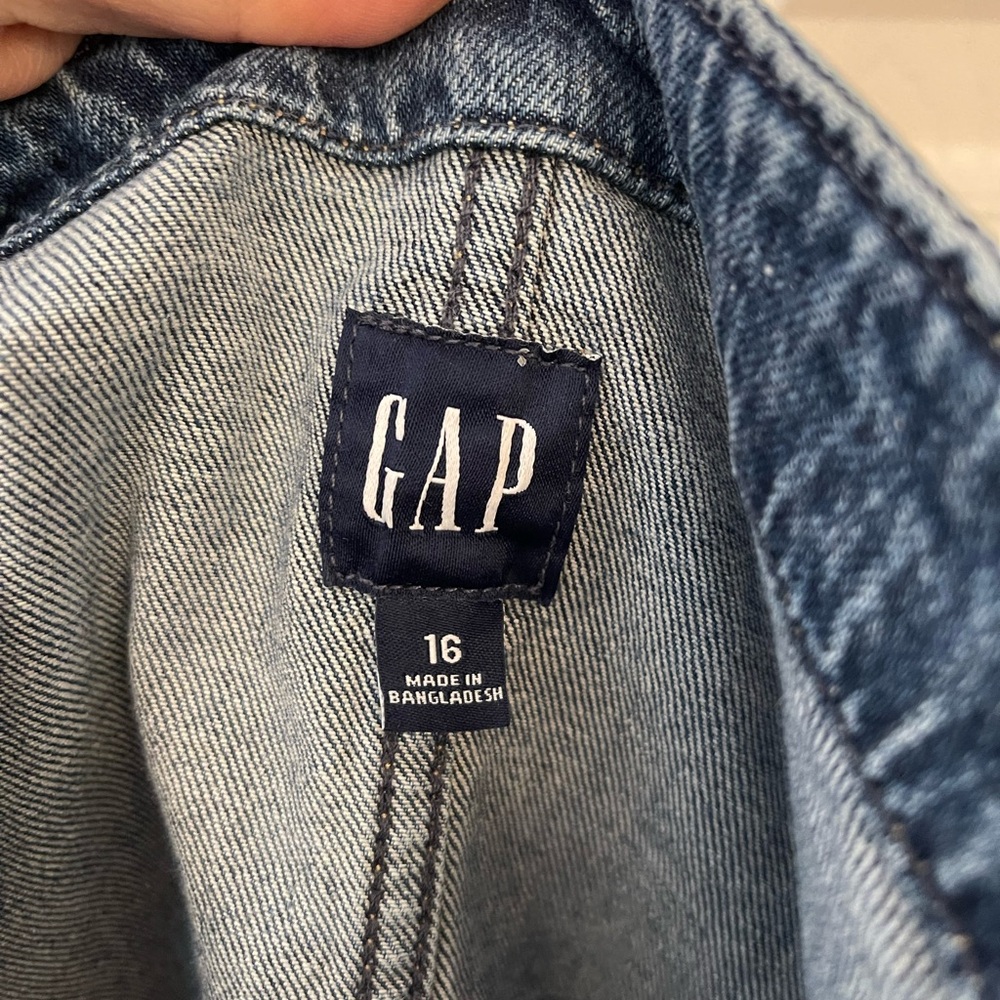 Gap Denim Button-Down midi Dress women’s size 16 - Picture 4 of 4